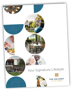 Delaney at the Green Signature Lifestyle Brochure