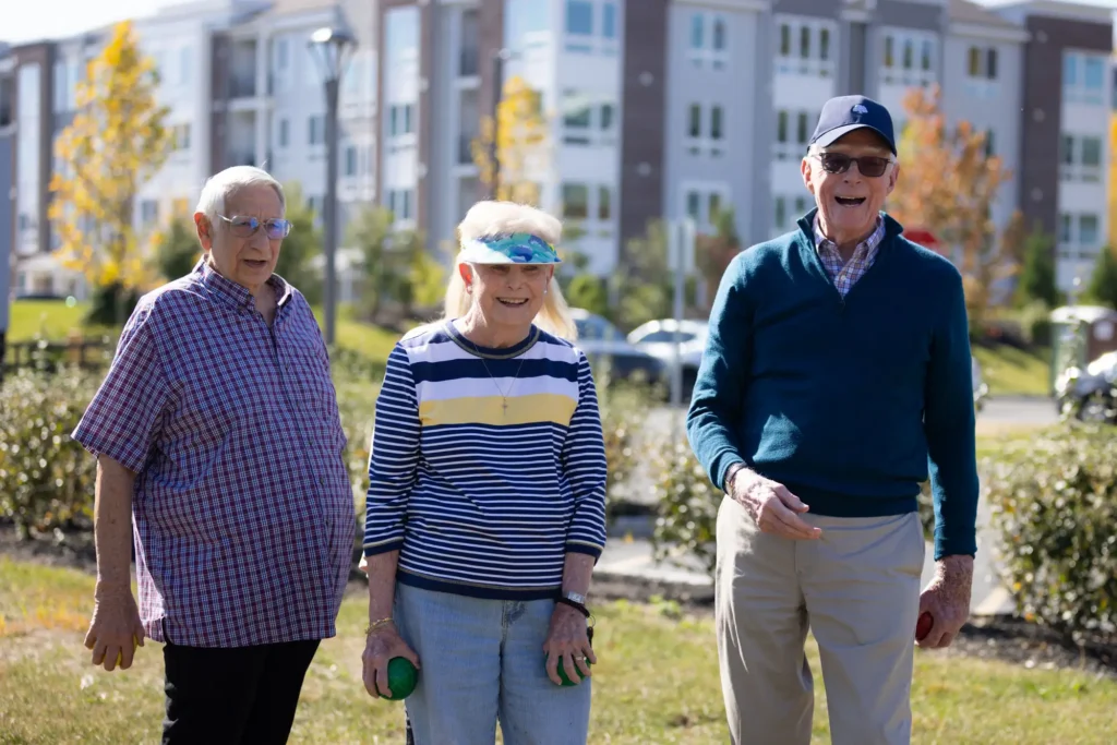 3 residents: senior living in florham park is better at The Delaney